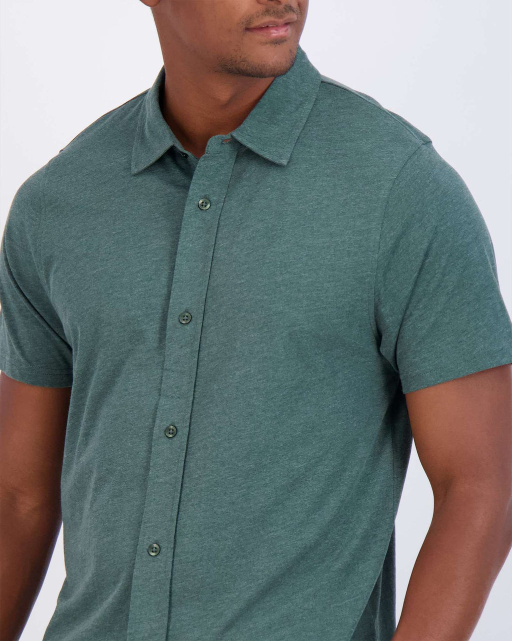 3 Pack: Men's Regular Fit Short Sleeve Button Down Shirt (Available in Big & Tall)