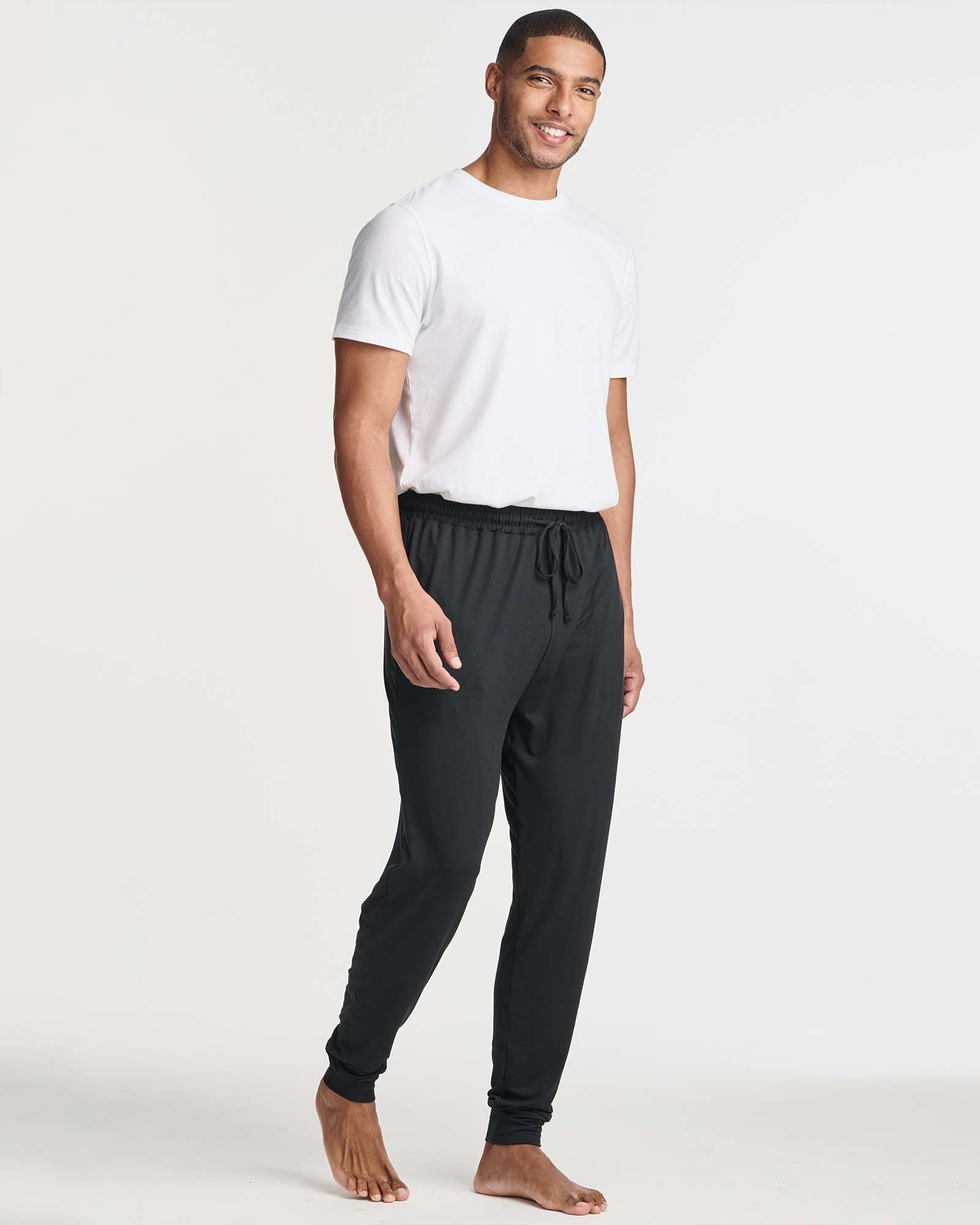 3 Pack: Men's Soft Lounge Sleep Joggers