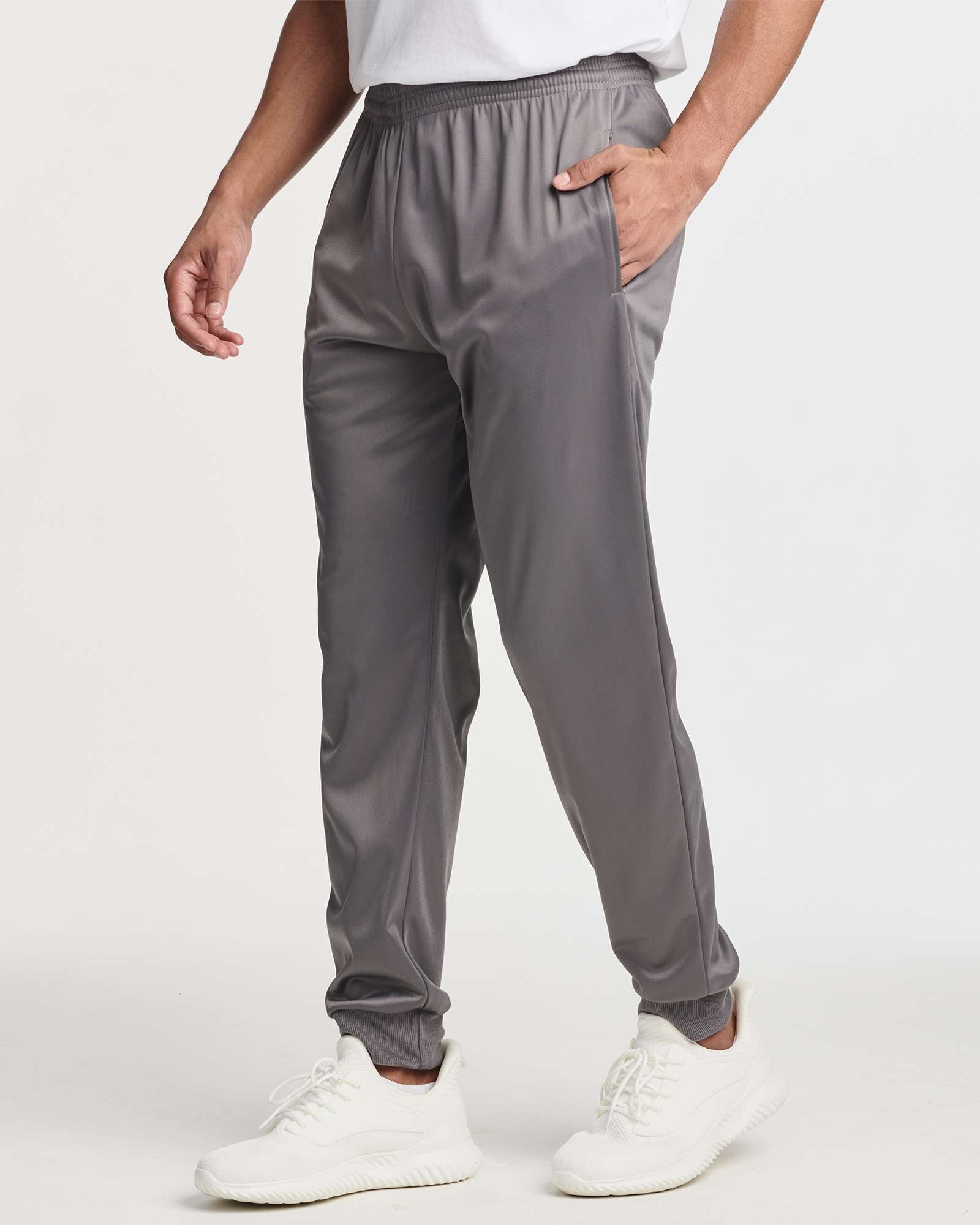 3 Pack: Mens Active Tricot Jogger Sweatpants
