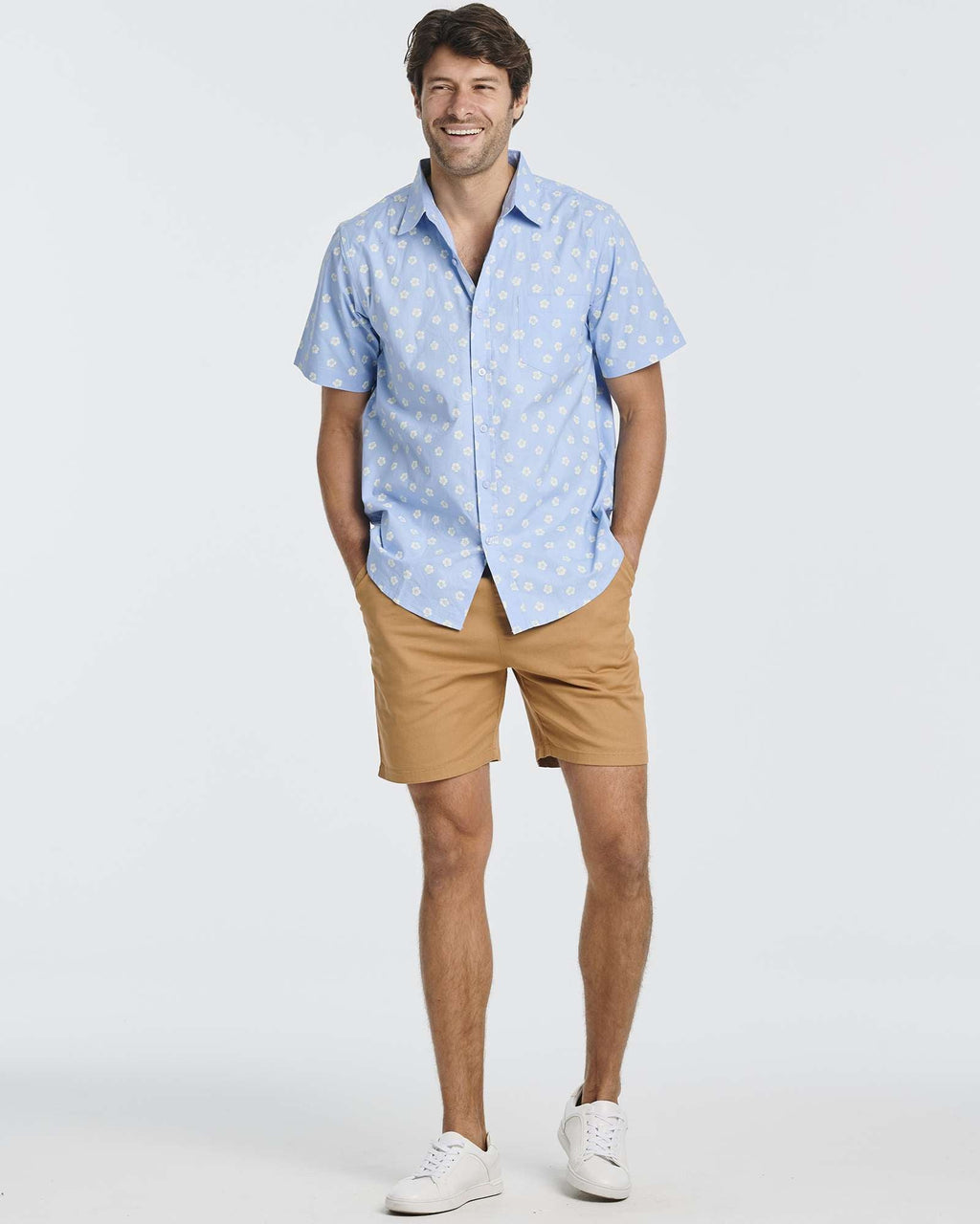 3 Pack: Men's Short-Sleeve Poplin Shirt (Available In Big & Tall)