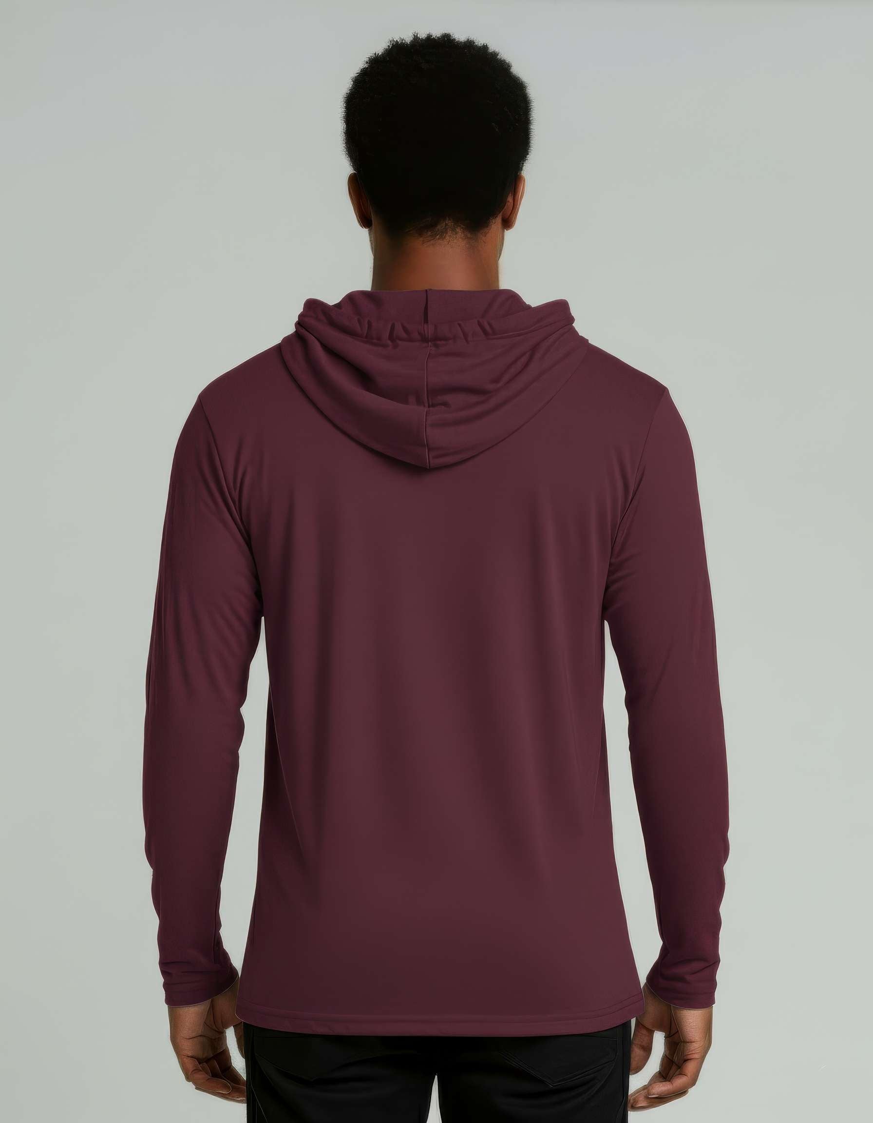 3 Pack: Mens Cotton Lightweight Pullover Hoodie