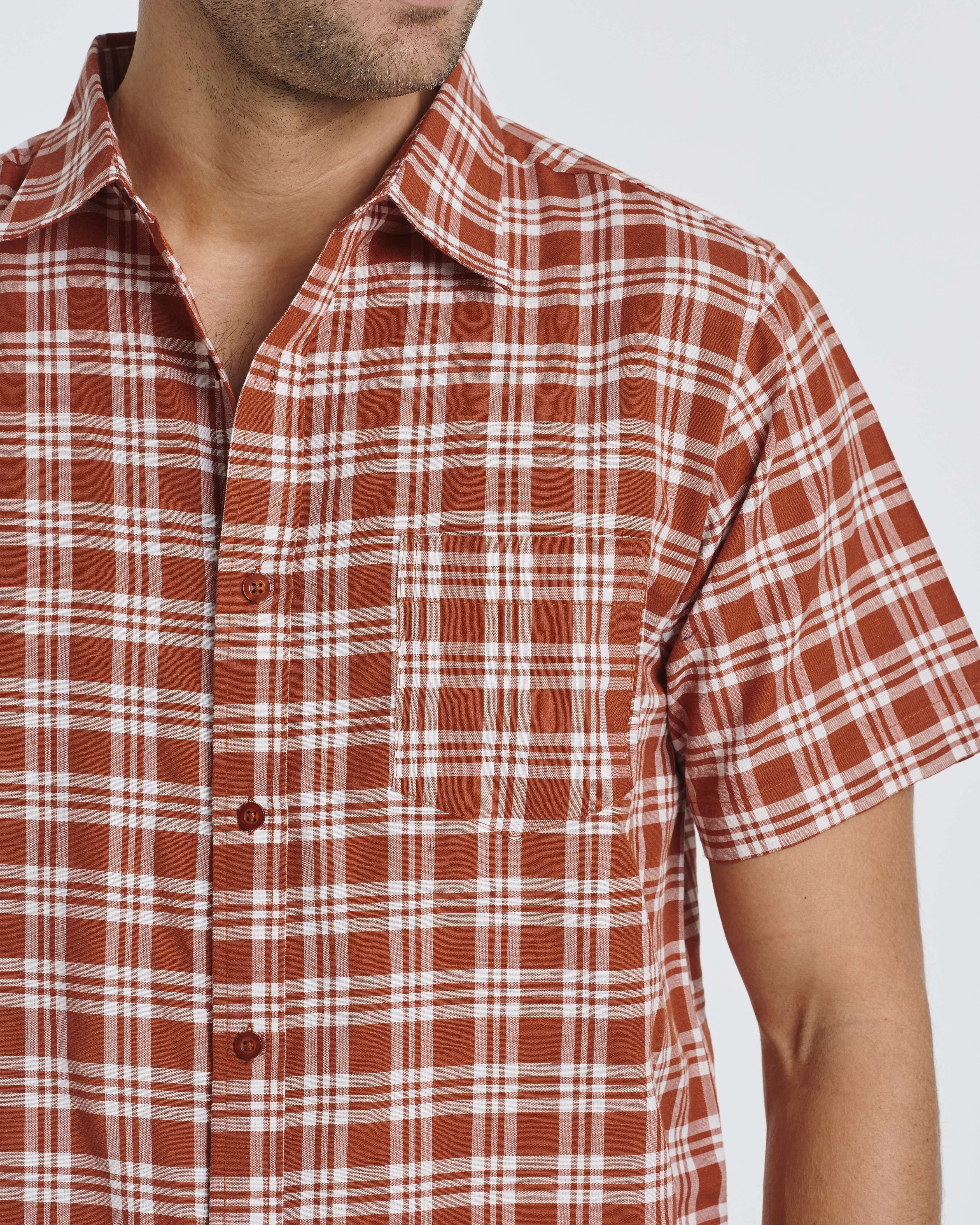 3 Pack: Men's Regular-Fit Short Sleeve Woven Shirt