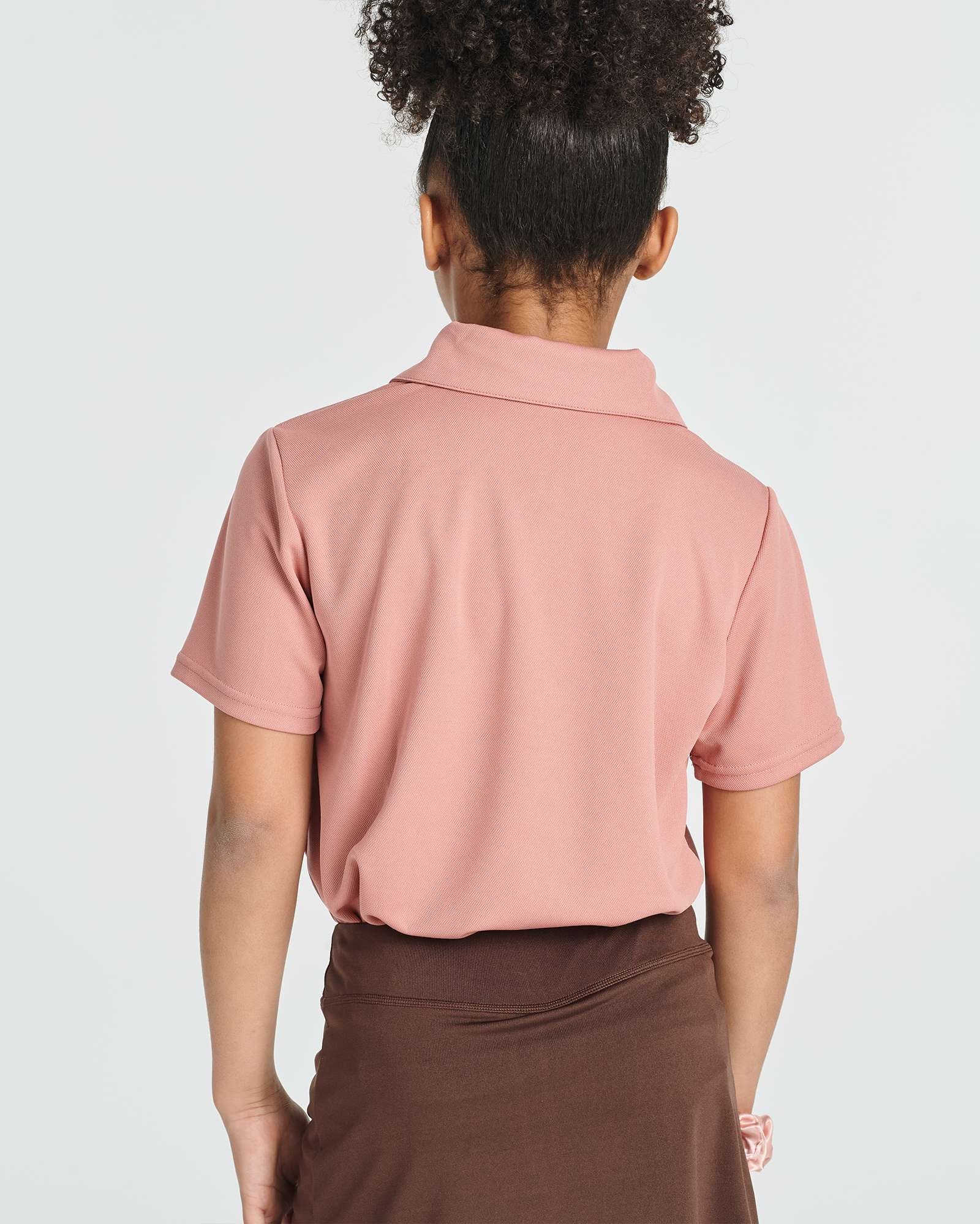 3 Pack: Girls' Short Sleeve Performance Polo