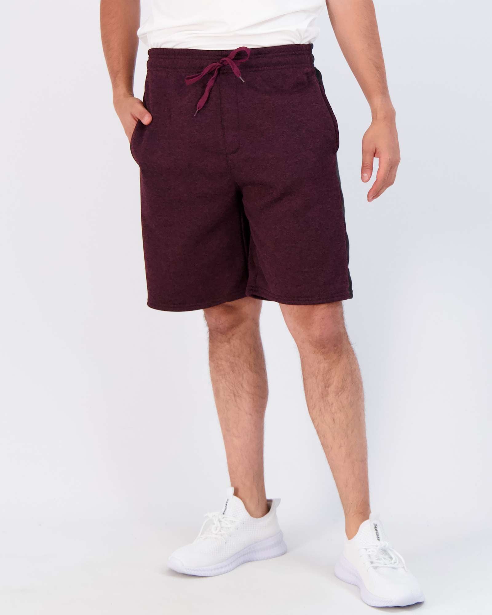 3 Pack: Mens 9" Fleece Casual Lounge Shorts