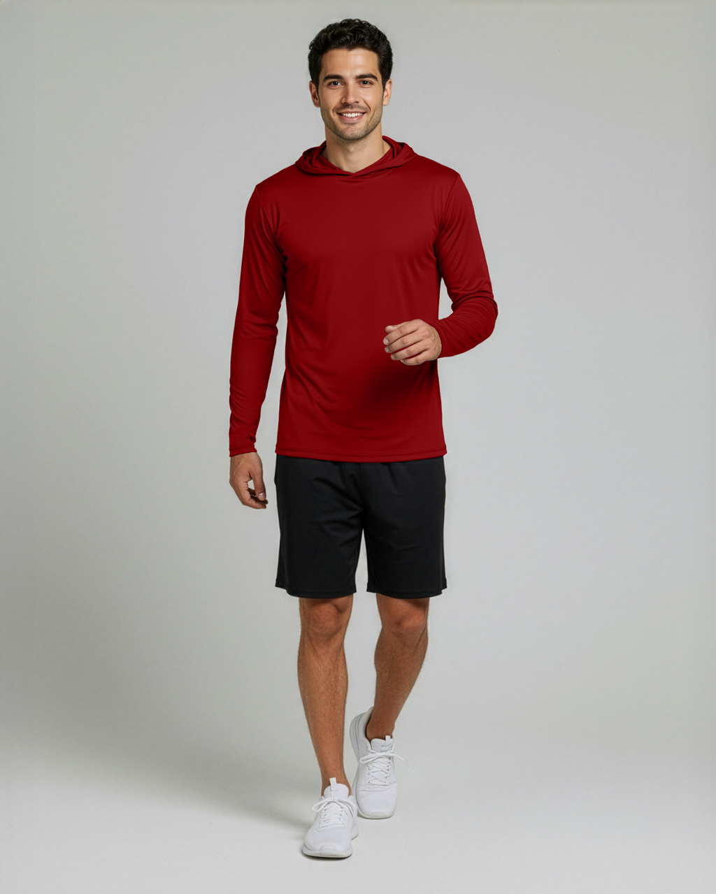 3 Pack: Mens Dry Fit Active Hoodie Pullover Sweatshirt