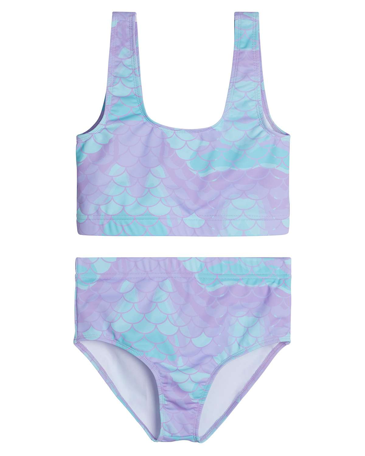 3 Pack: Girl's 2-Piece Beach Sport Bikini Swimsuit - Swimwear for Girls UPF 50+