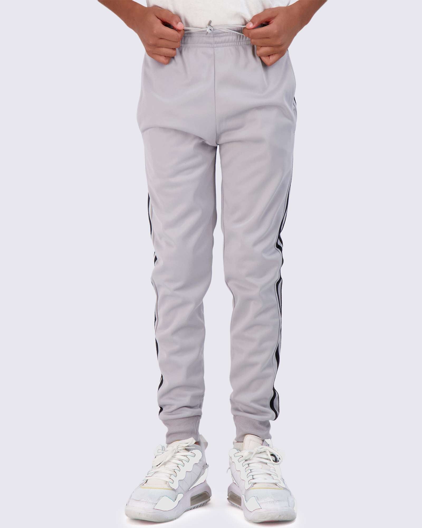 3 Pack: Boys Active Fleece-Lined Tricot Jogger Sweatpants