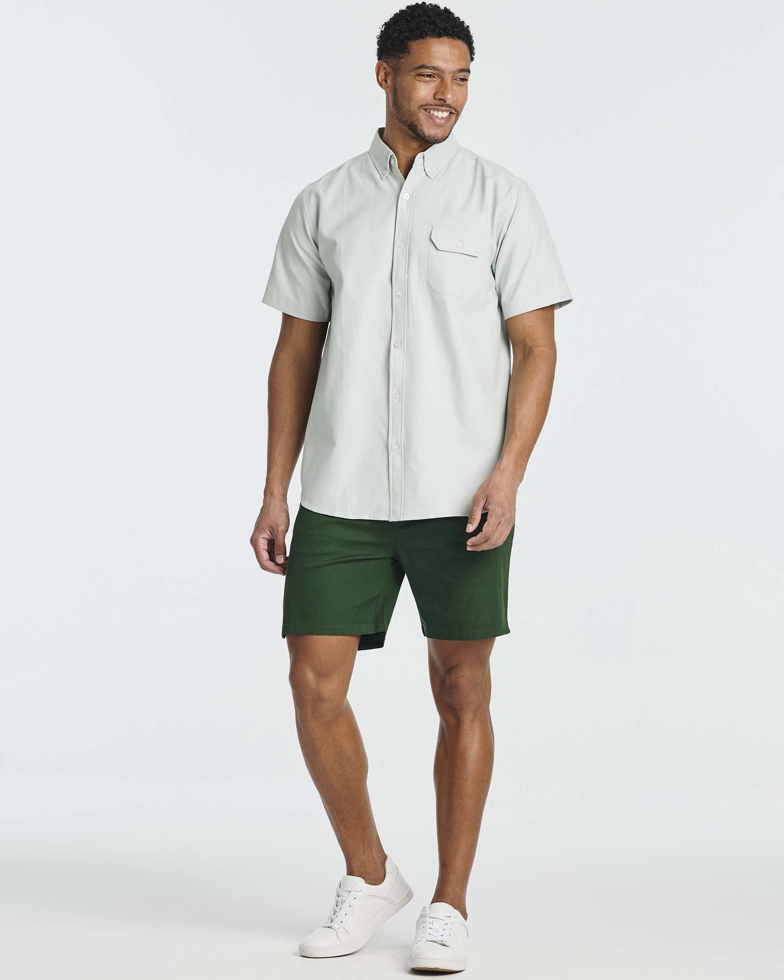 3 Pack: Men's Cotton 7" Walk Short