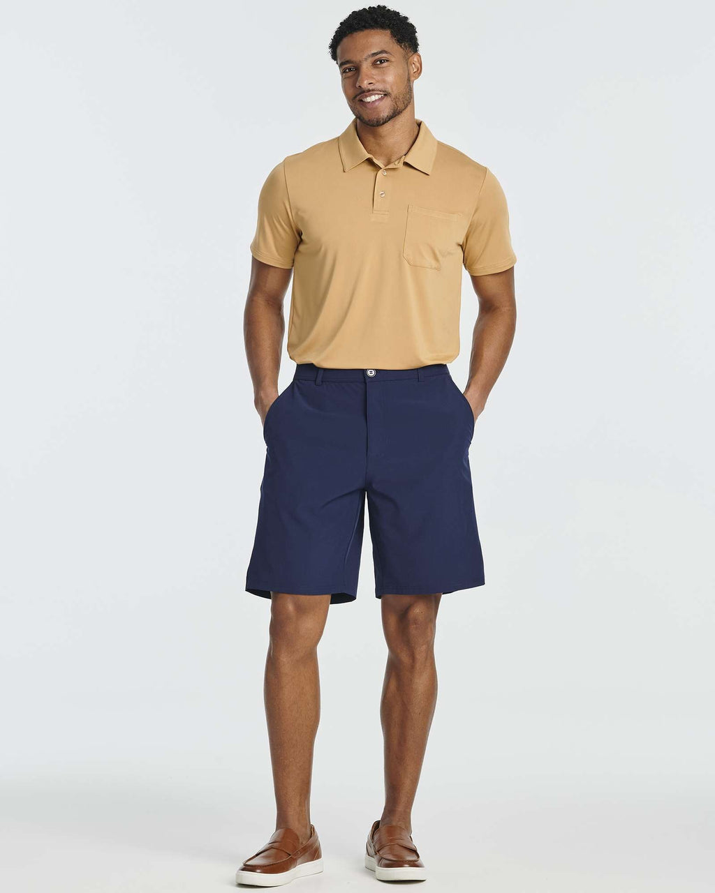 3 Pack: Men's 9" Golf Shorts