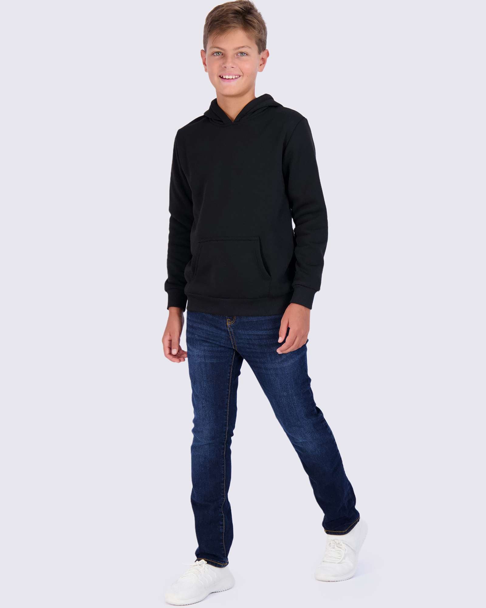3 Pack: Boys Fleece Pullover Hoodie Sweatshirt