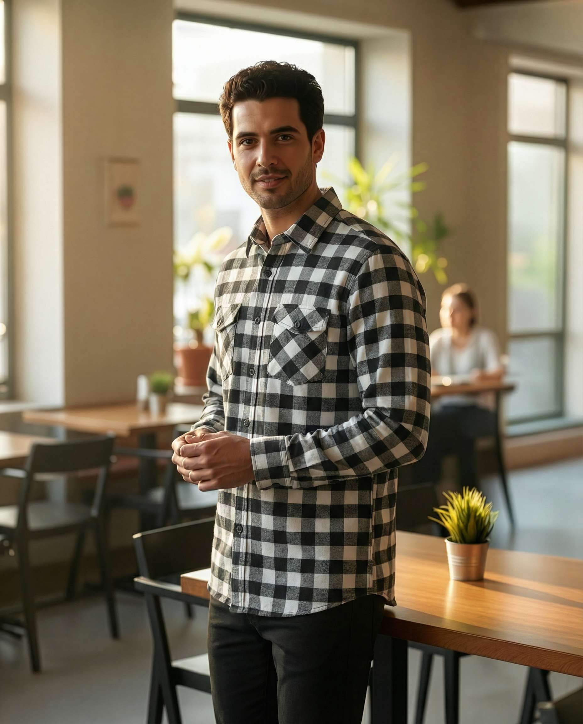 3 Pack: Men's Long-Sleeve Flannel Shirt
