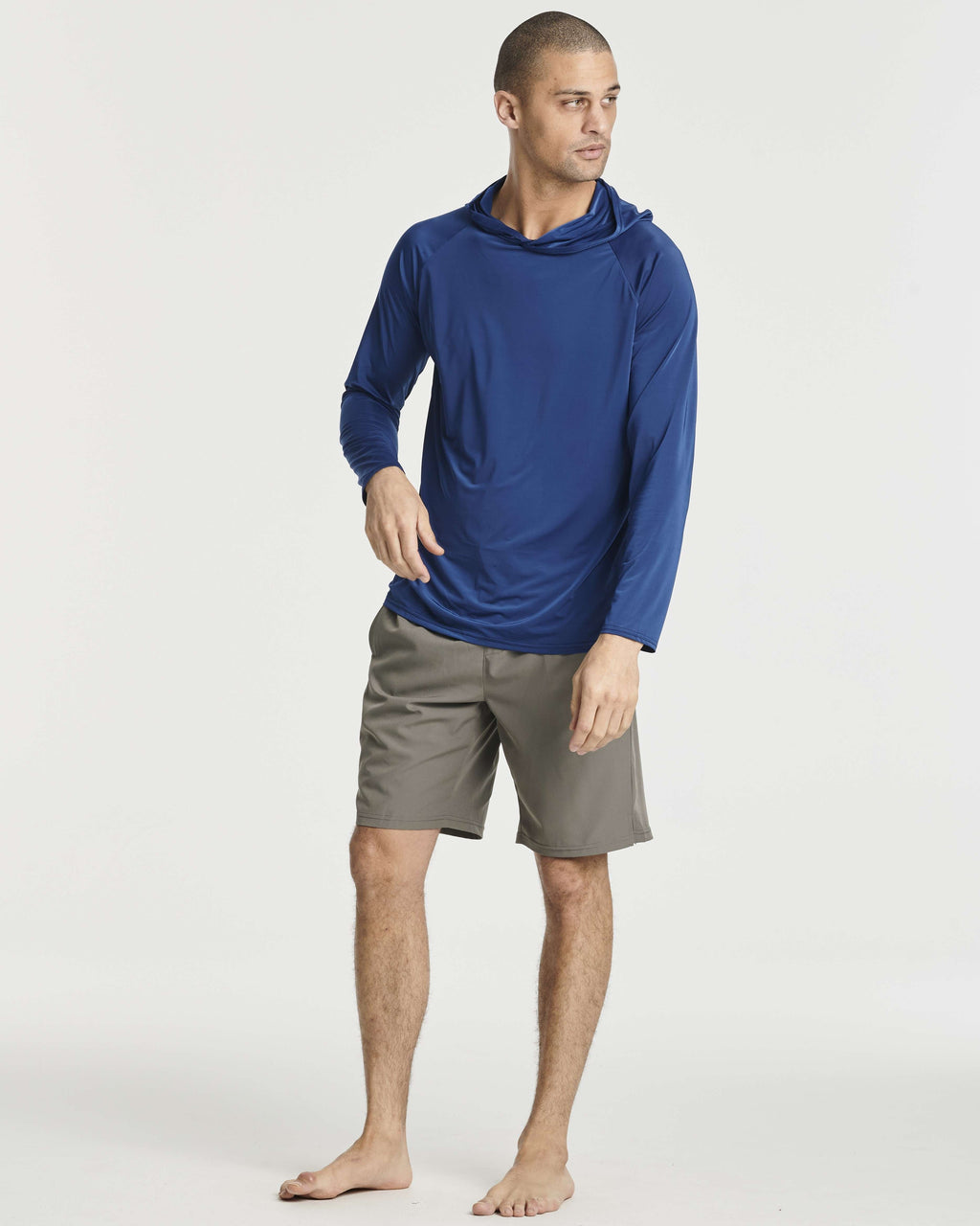 3 Pack: Men's Rash Guard Hoodie (Available In Big & Tall)