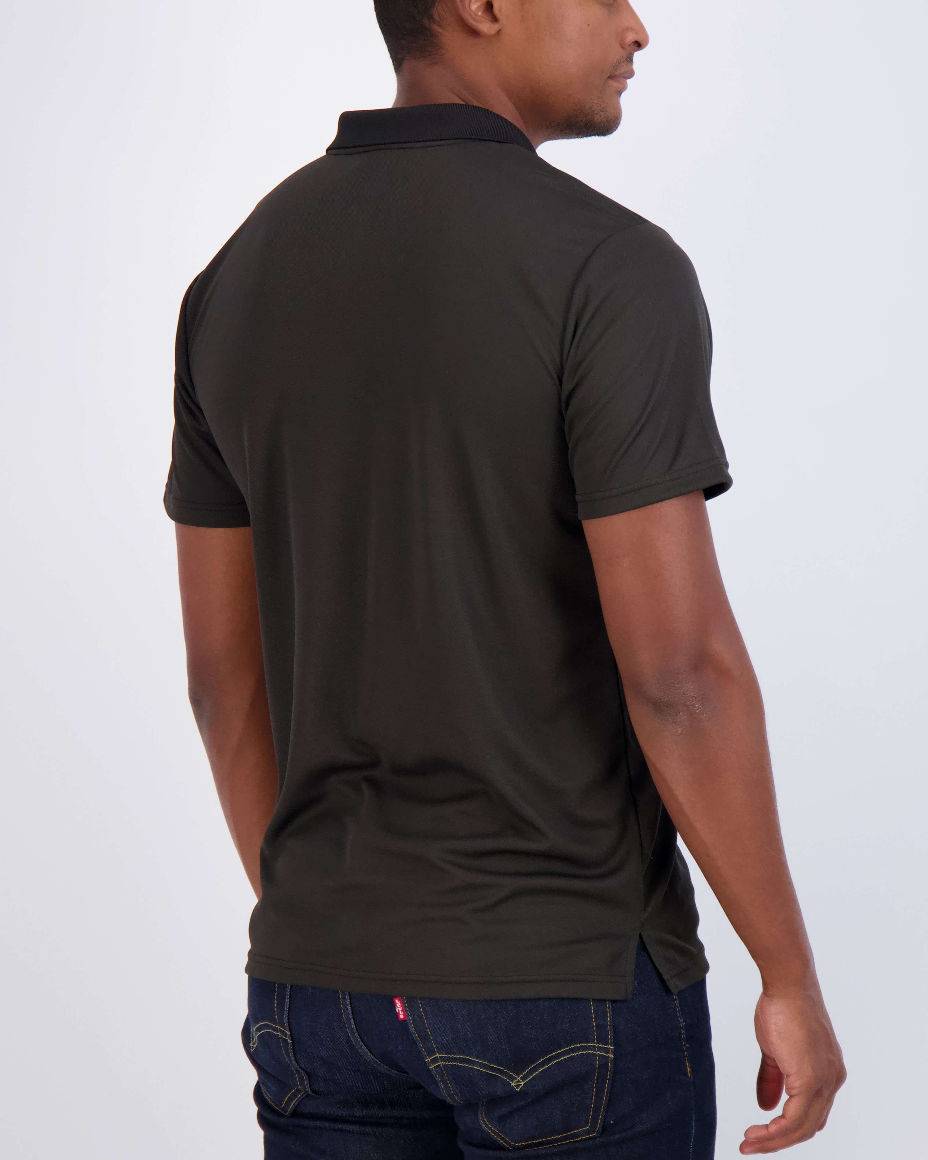 3 Pack: Men's Short Sleeve Dry-Fit Polo Shirt (Available in Big & Tall)