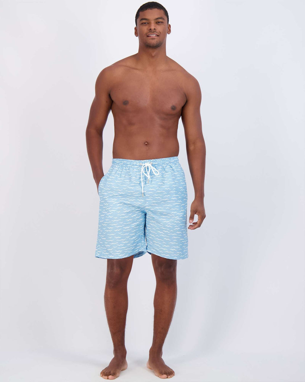 3 Pack: Men's 7" Quick-Dry Swim Trunk with Mesh Lining (Available in Big & Tall)