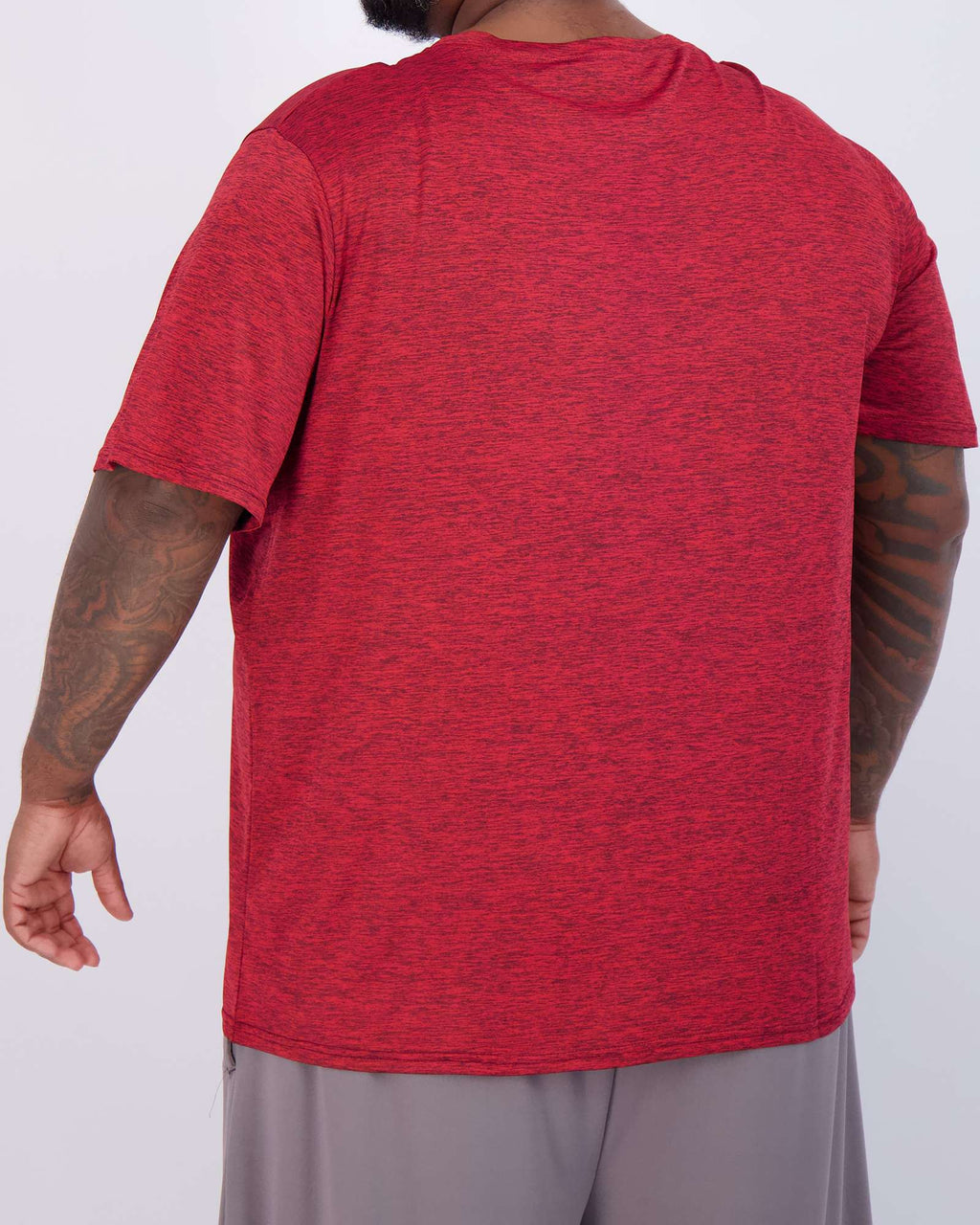 3 Pack: Men's Big & Tall V-Neck Short-Sleeve Dry-Fit T-Shirt