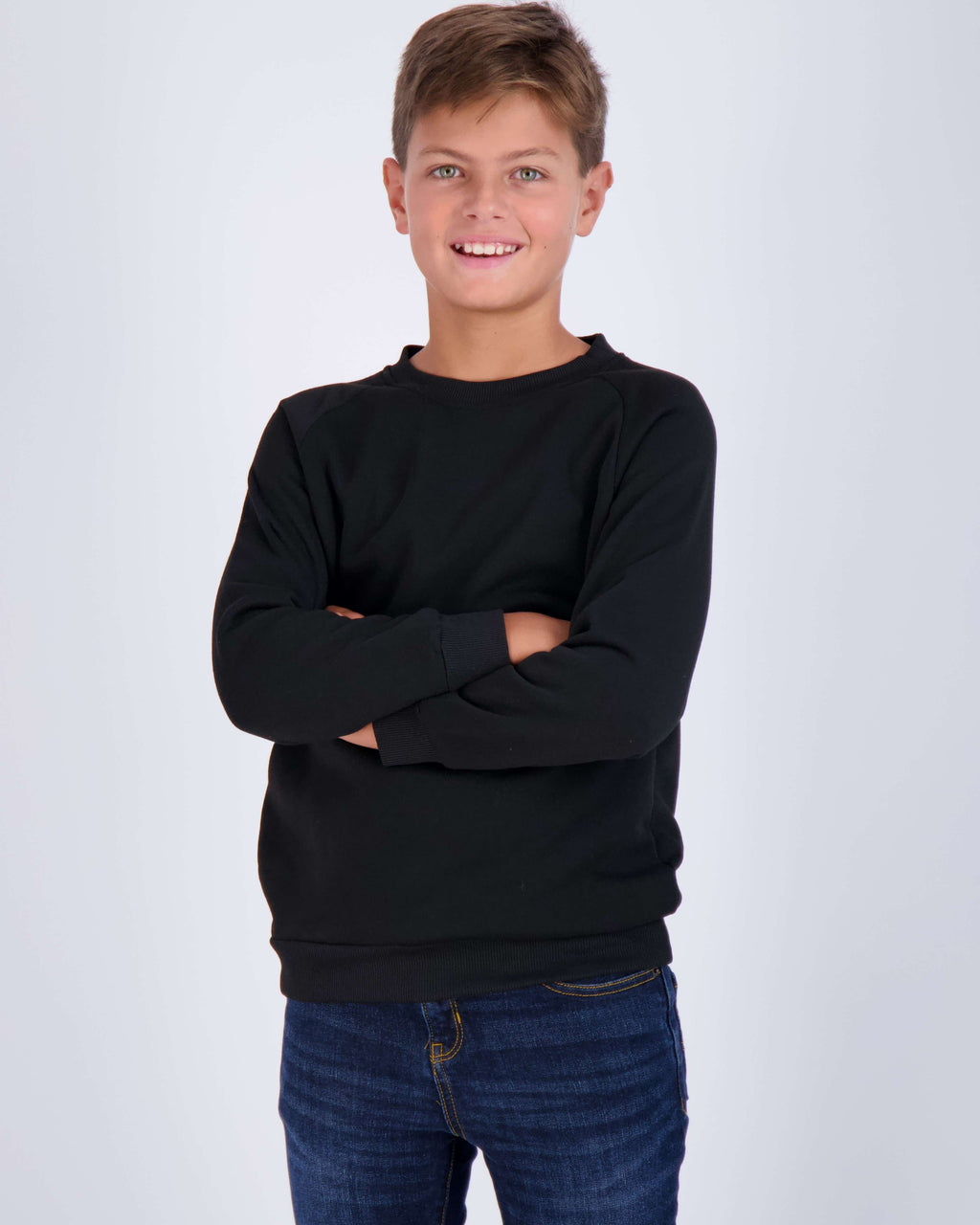 3 Pack: Boys Fleece Crew-Neck Pullover Sweatshirt