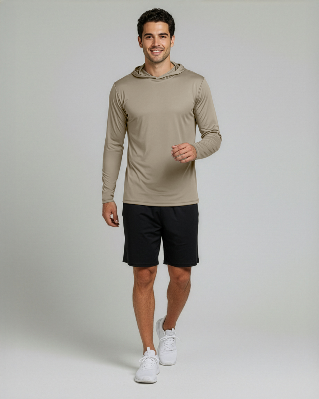 3 Pack: Mens Dry Fit Active Hoodie Pullover Sweatshirt