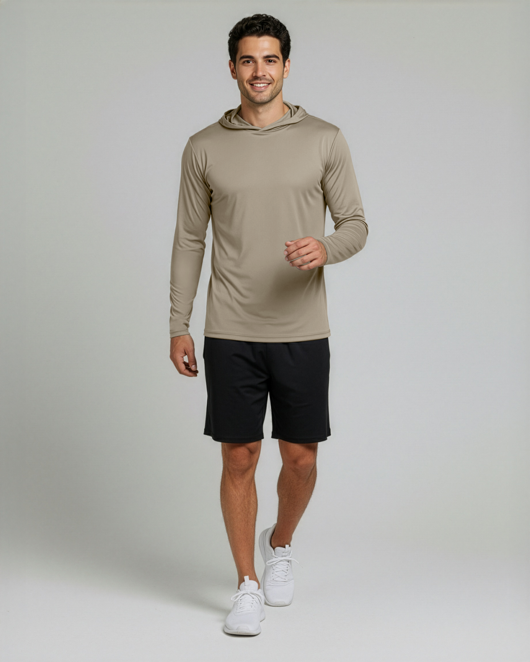 3 Pack: Mens Dry Fit Active Hoodie Pullover Sweatshirt