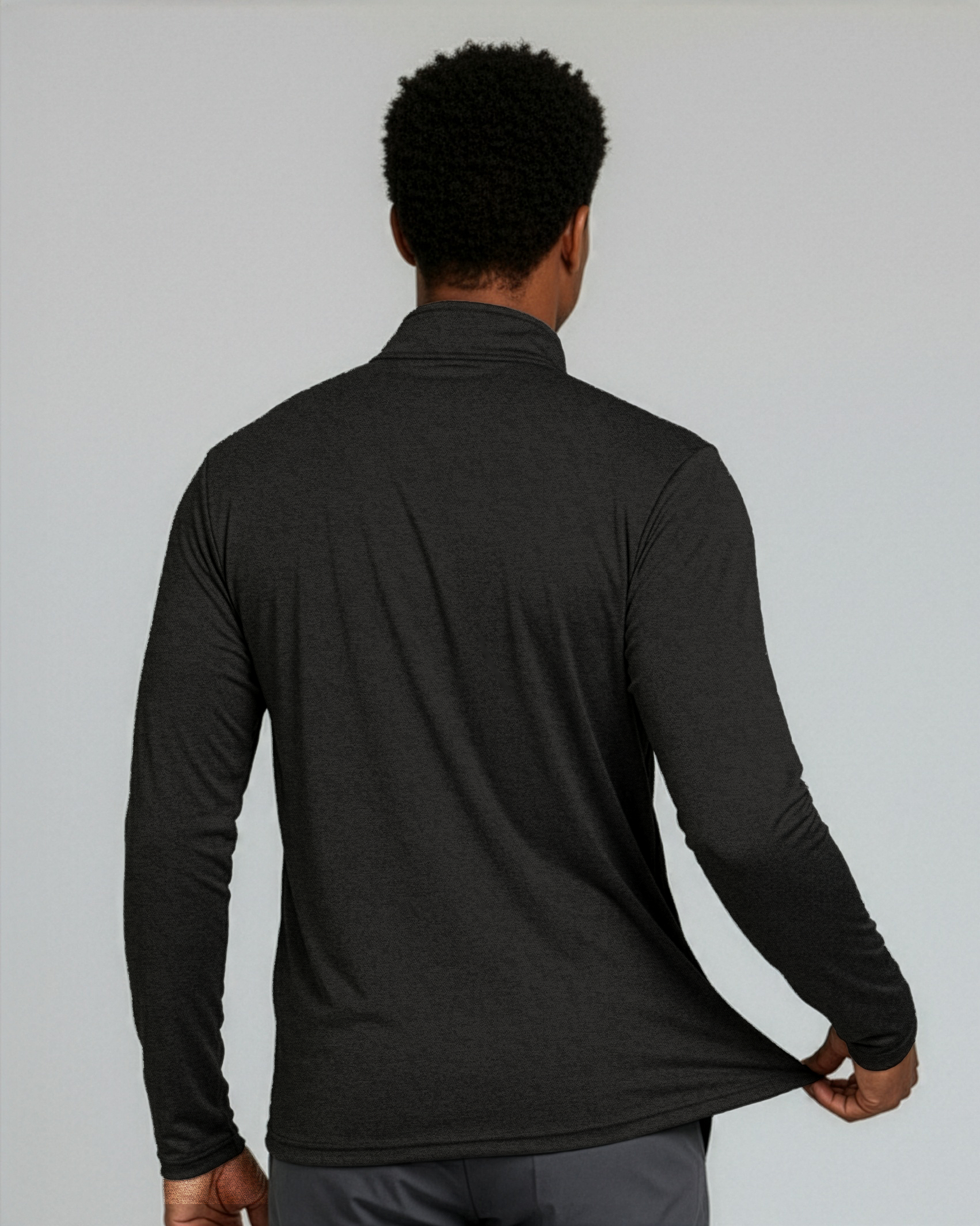 3 Pack: Mens Active Dry-Fit Quarter Zip Pullover (Available in Big & Tall)