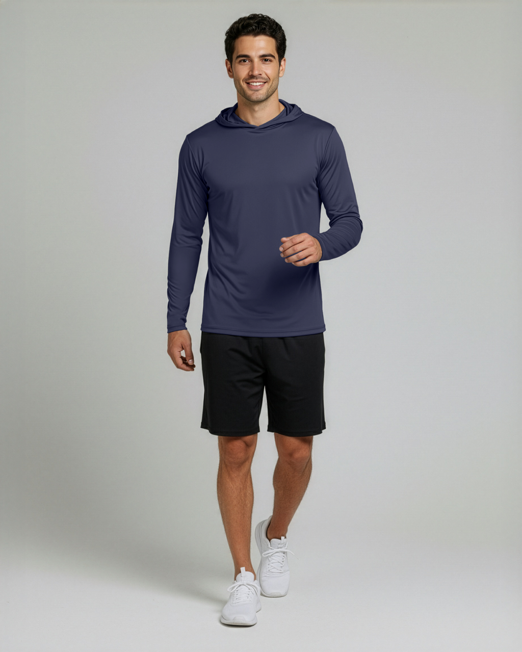 3 Pack: Mens Dry Fit Active Hoodie Pullover Sweatshirt