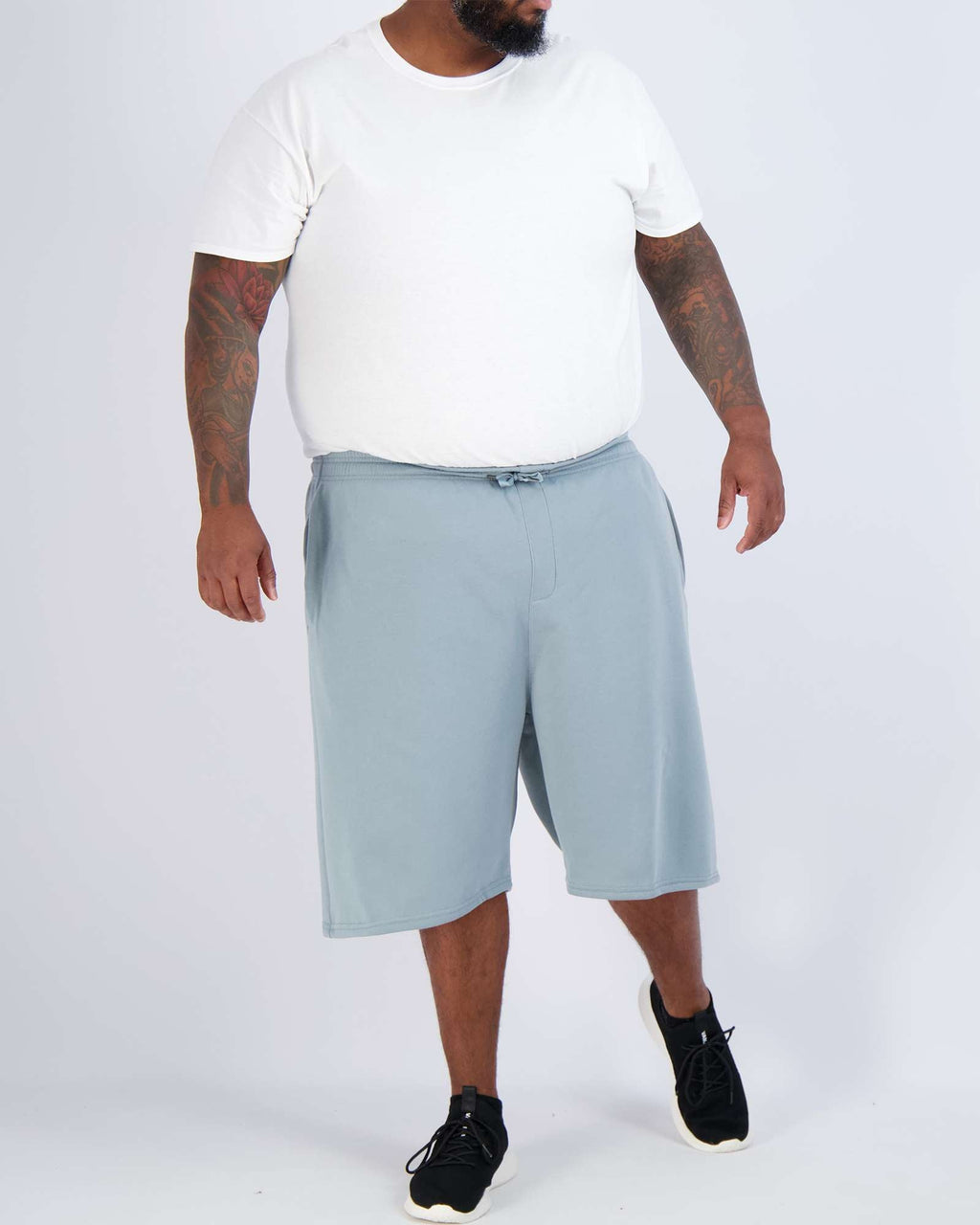 3 Pack: Mens 9" Fleece Casual Lounge Shorts