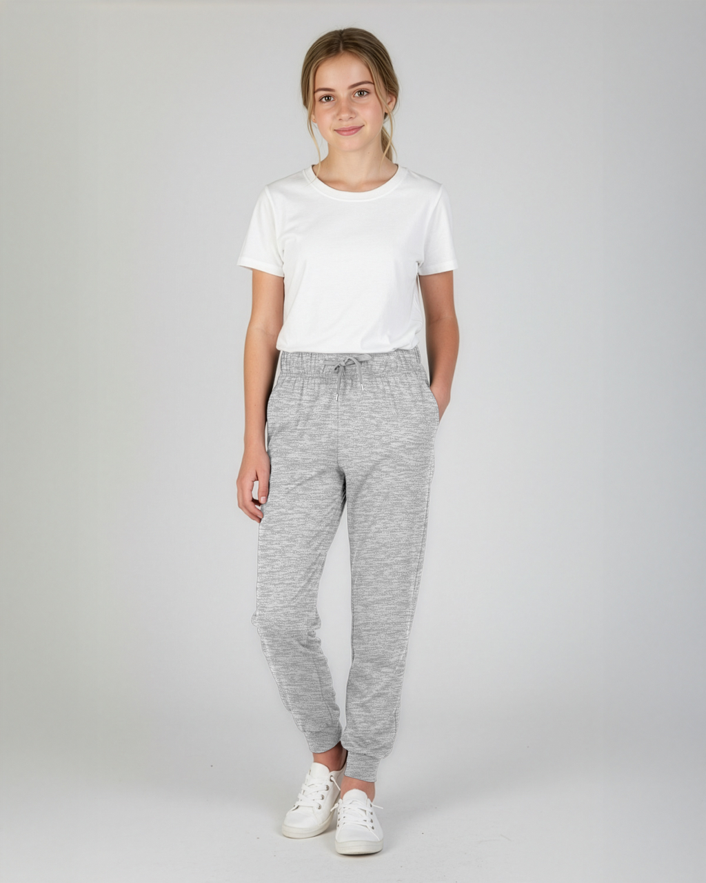 3 Pack: Girls Super-Soft Lounge Jogger Sweatpants