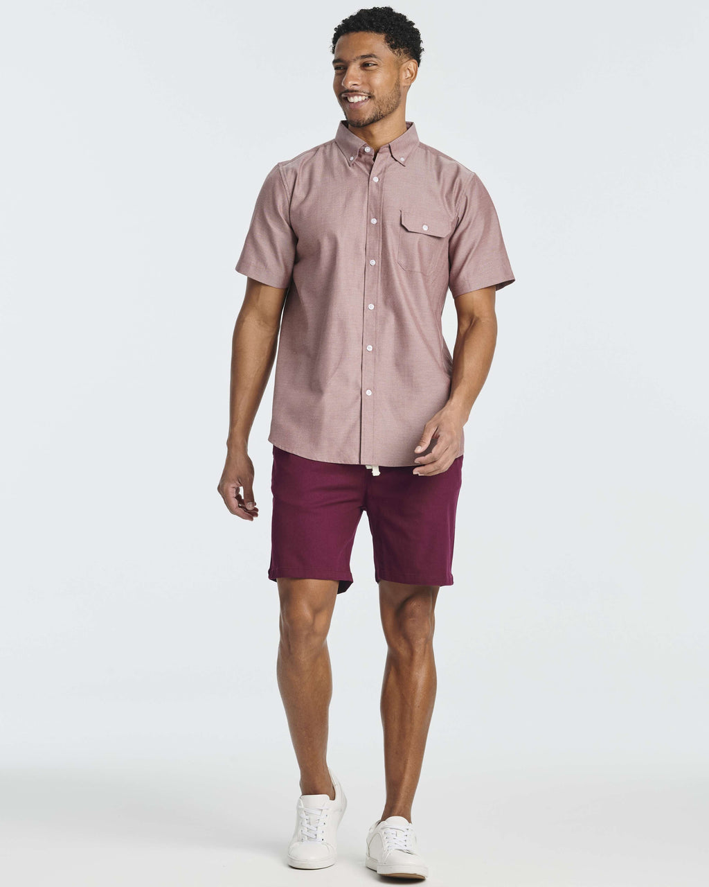 3 Pack: Men's Short-Sleeve Oxford Shirt (Available in Big & Tall)