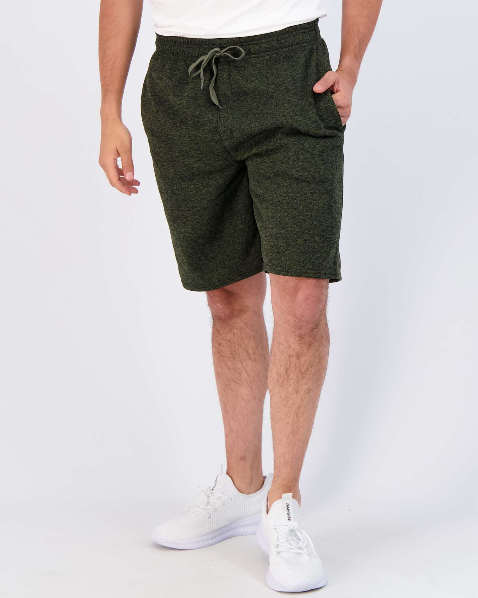 3 Pack: Mens 9" Fleece Casual Lounge Shorts