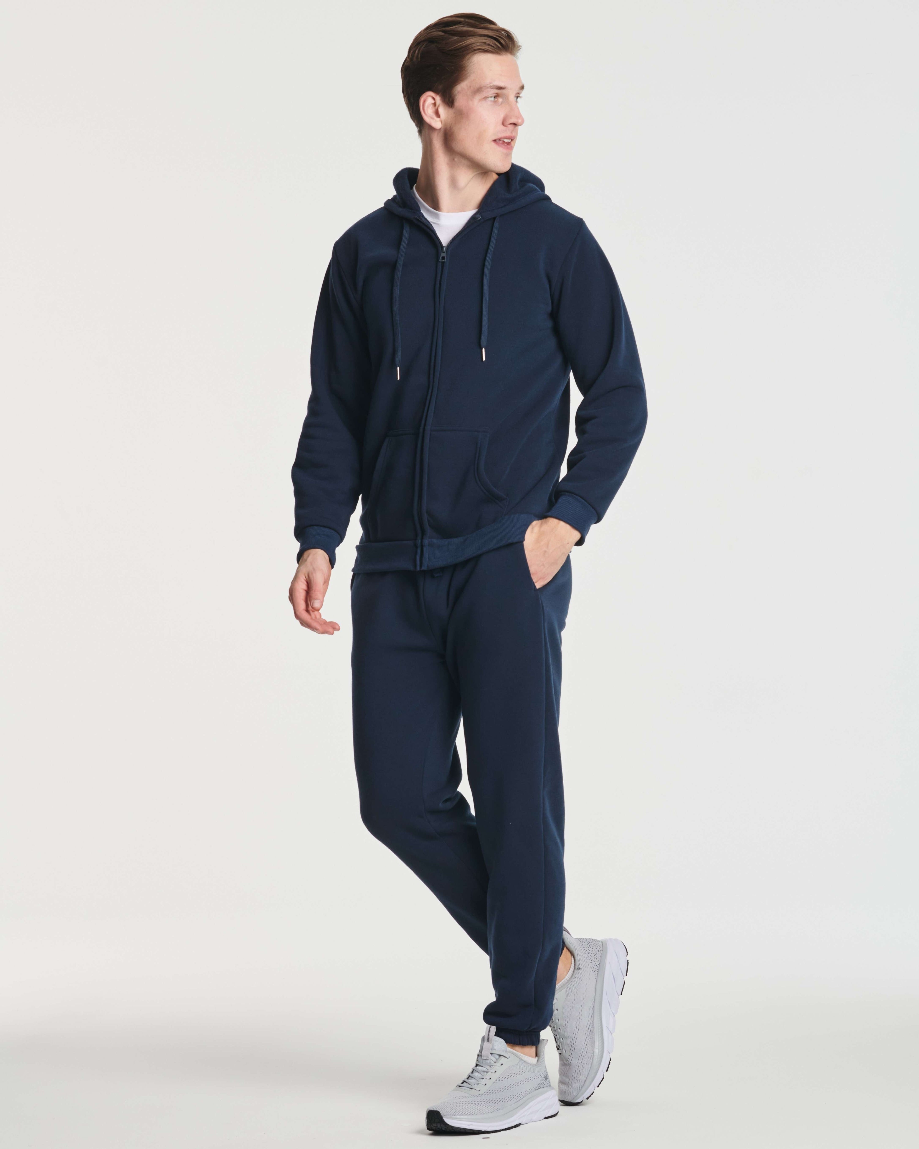 3 Pack: Men's Fleece Jogger Sweatpants (Available in Big & Tall)