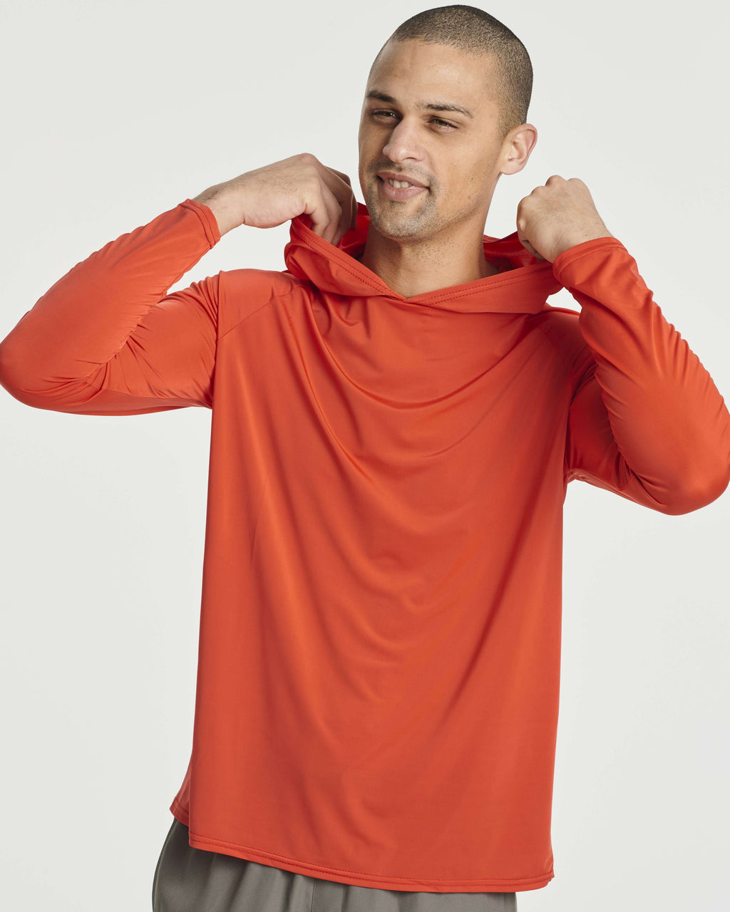 3 Pack: Men's Rash Guard Hoodie (Available In Big & Tall)