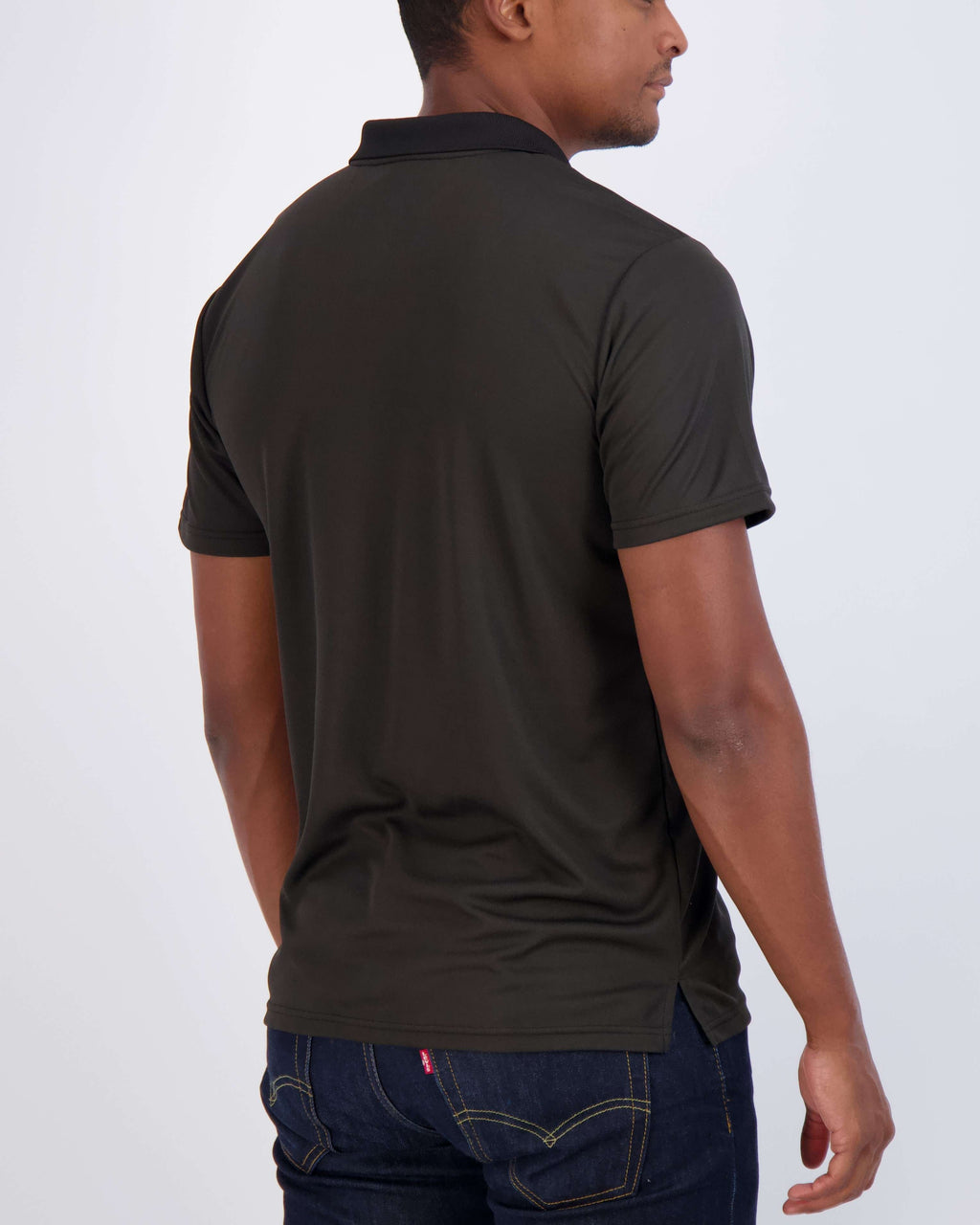 3 Pack: Men's Short Sleeve Dry-Fit Polo Shirt (Available in Big & Tall)
