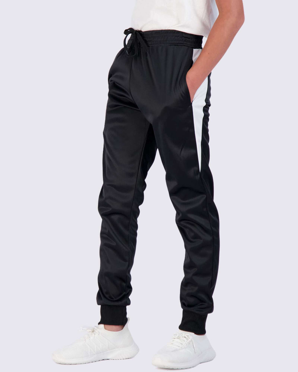 3 Pack: Boys Active Fleece-Lined Tricot Jogger Sweatpants