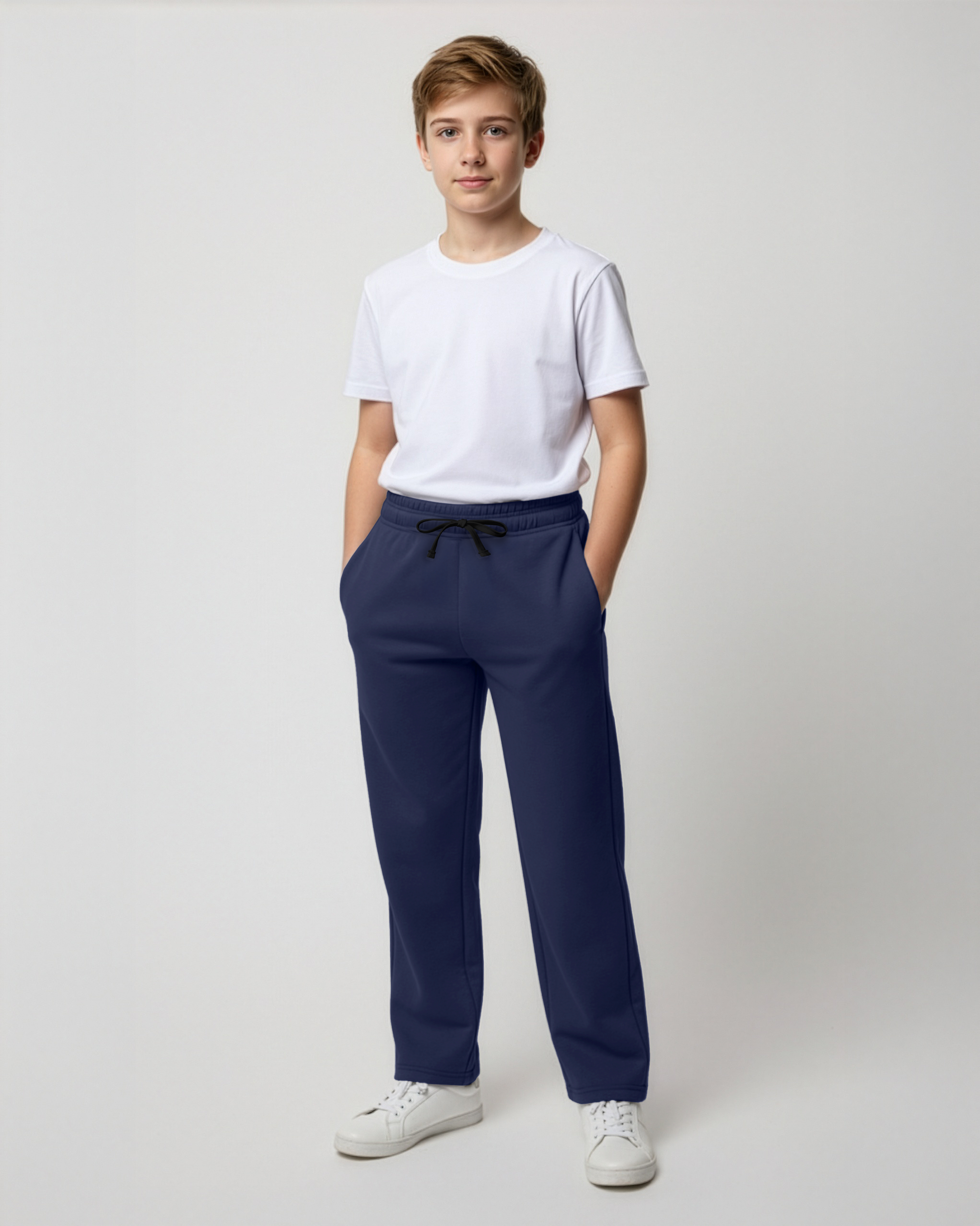 3 Pack: Boys Fleece Open Bottom Sweatpants