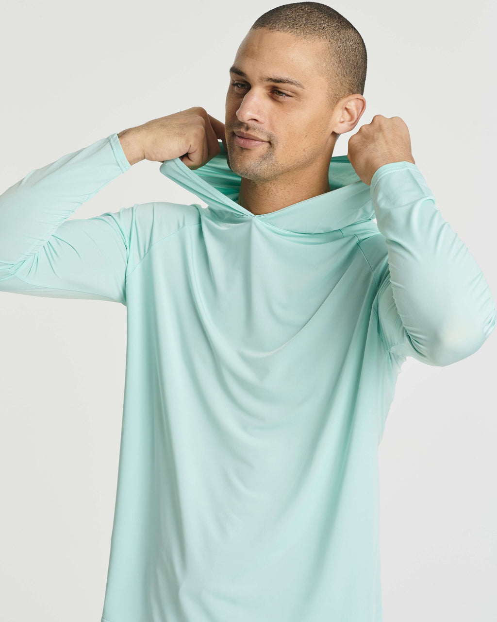 3 Pack: Men's Rash Guard Hoodie (Available In Big & Tall)