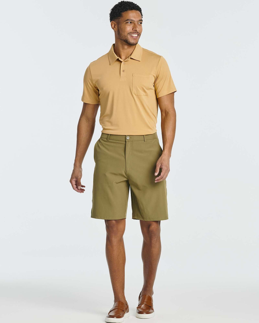 3 Pack: Men's 9" Golf Shorts