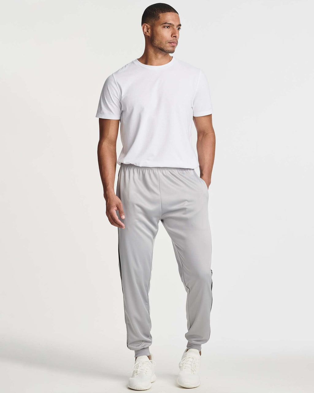 3 Pack: Mens Active Tricot Jogger Sweatpants