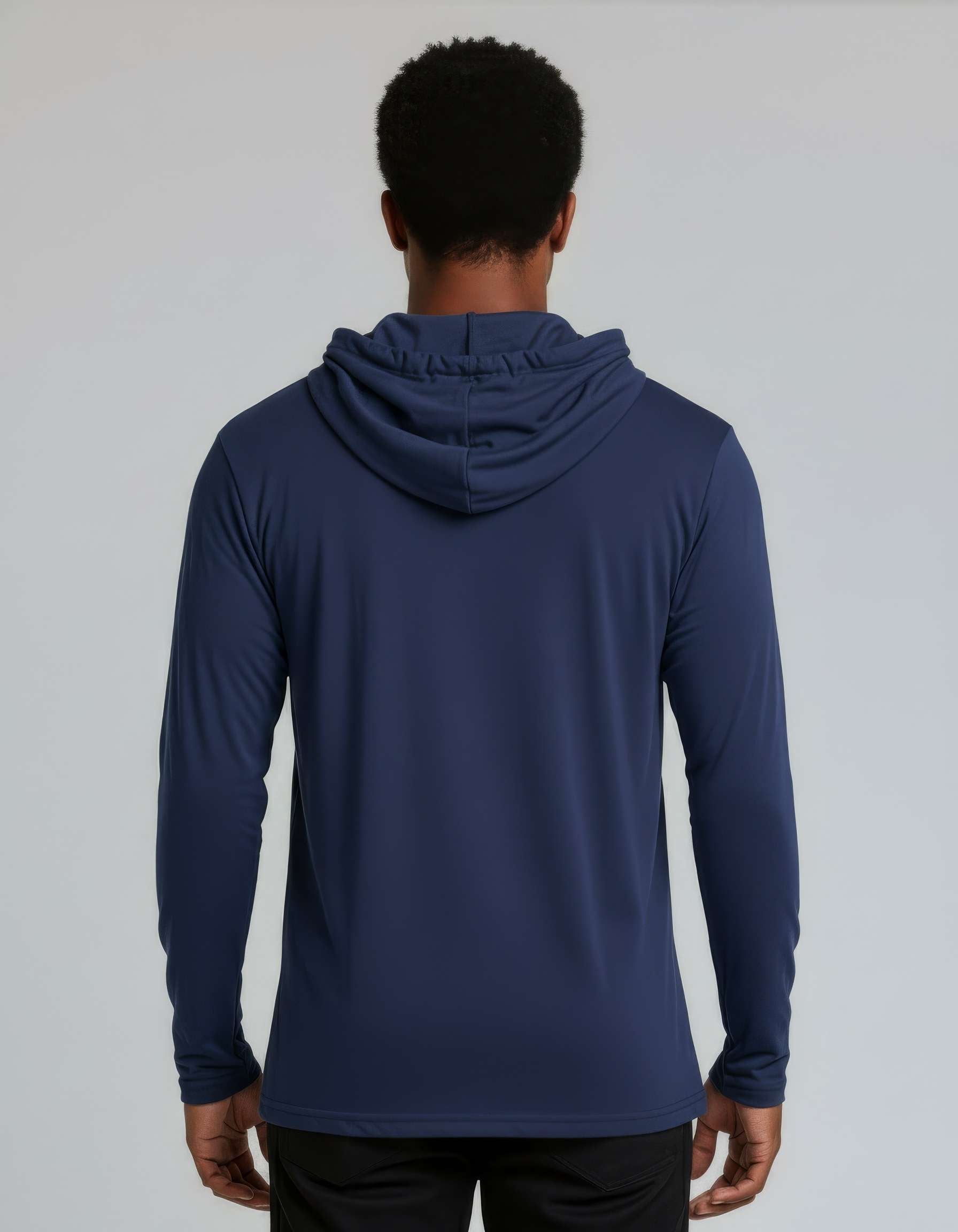 3 Pack: Mens Cotton Lightweight Pullover Hoodie