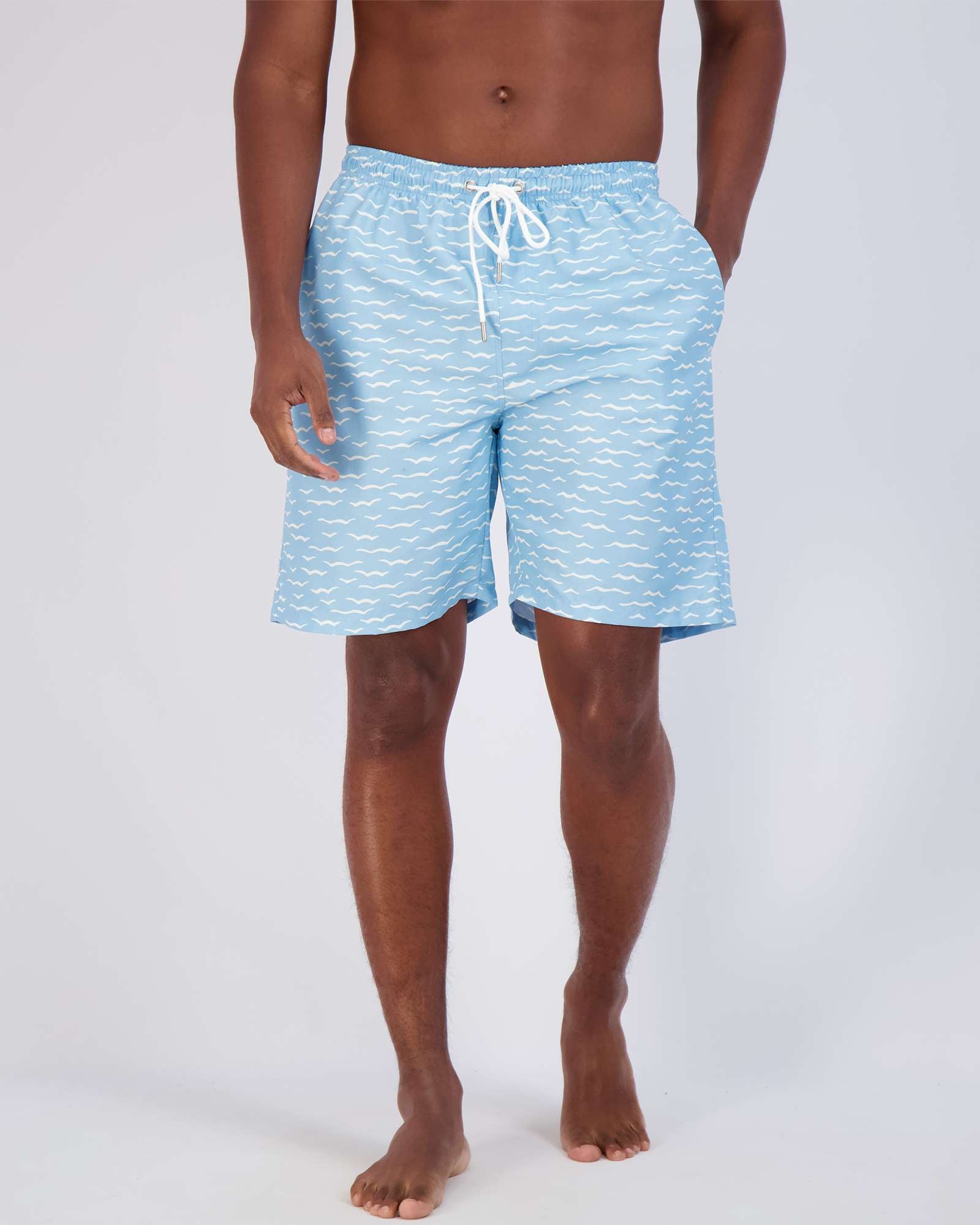 3 Pack: Men's 7" Quick-Dry Swim Trunk with Mesh Lining (Available in Big & Tall)