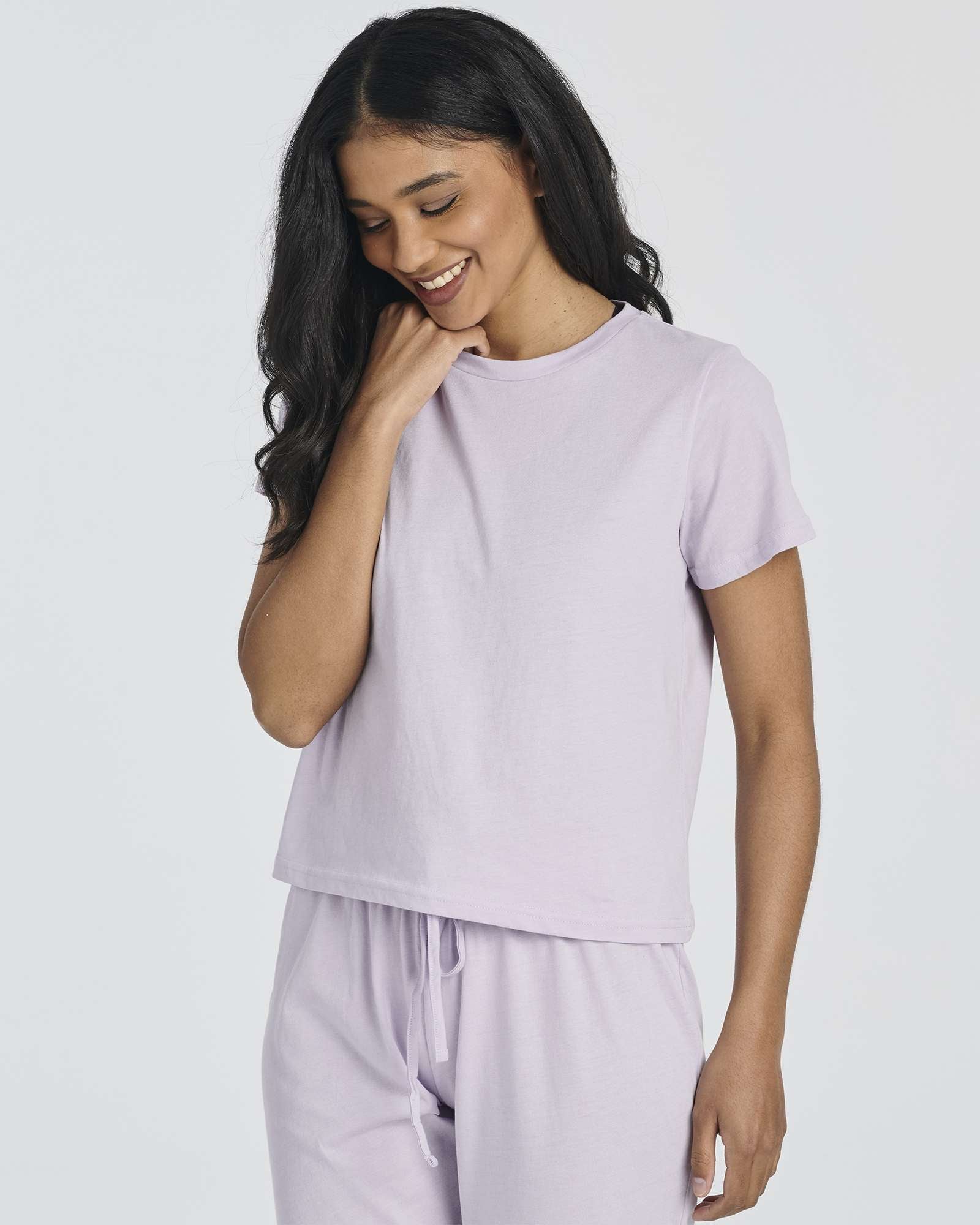 2 Pack: Women's Cotton Pajamas with Capri Pants