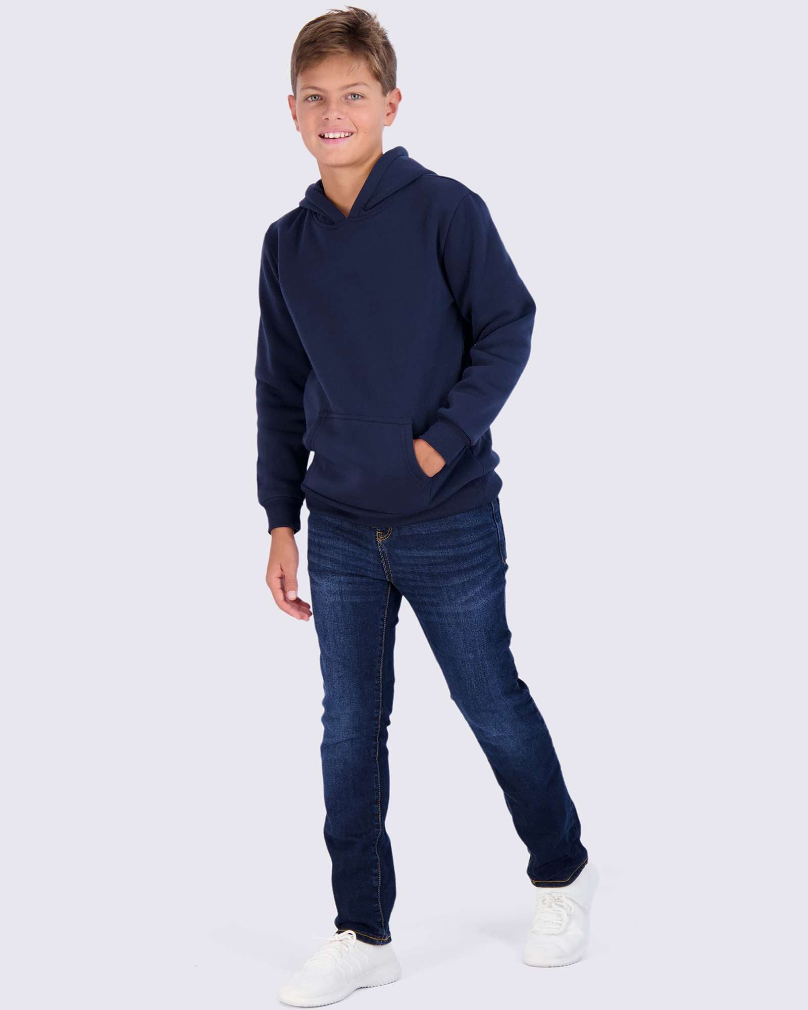 3 Pack: Boys Fleece Pullover Hoodie Sweatshirt