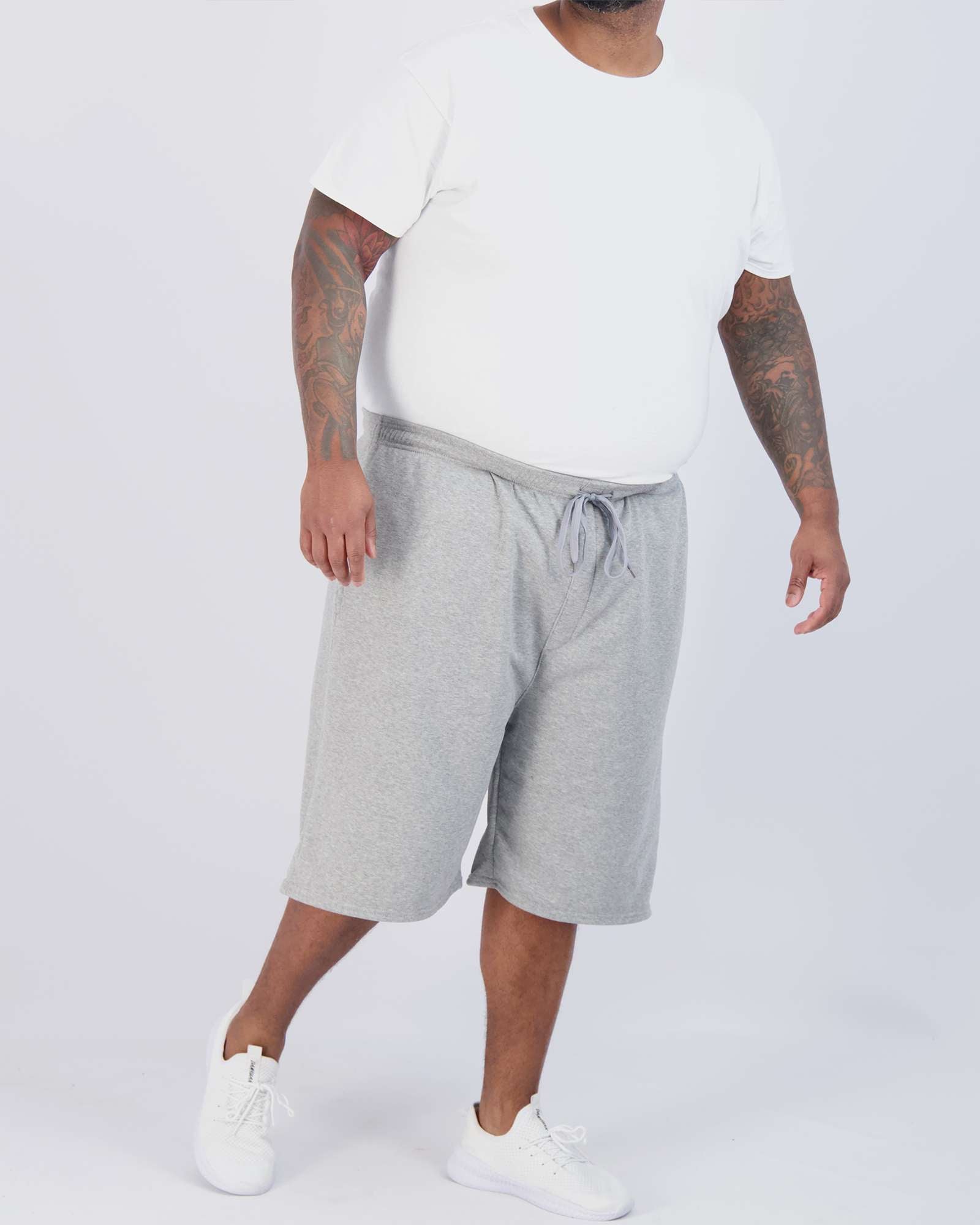 3 Pack: Mens 9" Fleece Casual Lounge Shorts