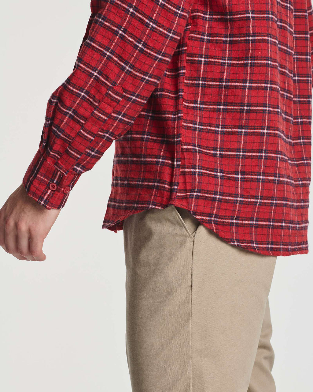3 Pack: Mens Big & Tall Long-Sleeve Flannel Shirt