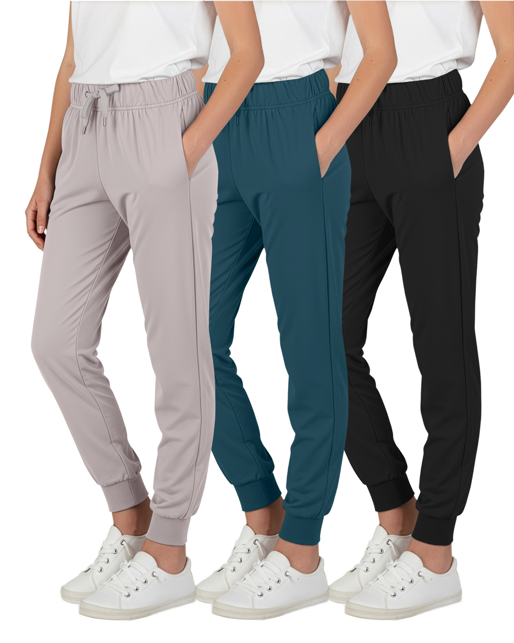 3 Pack: Girls Super-Soft Lounge Jogger Sweatpants